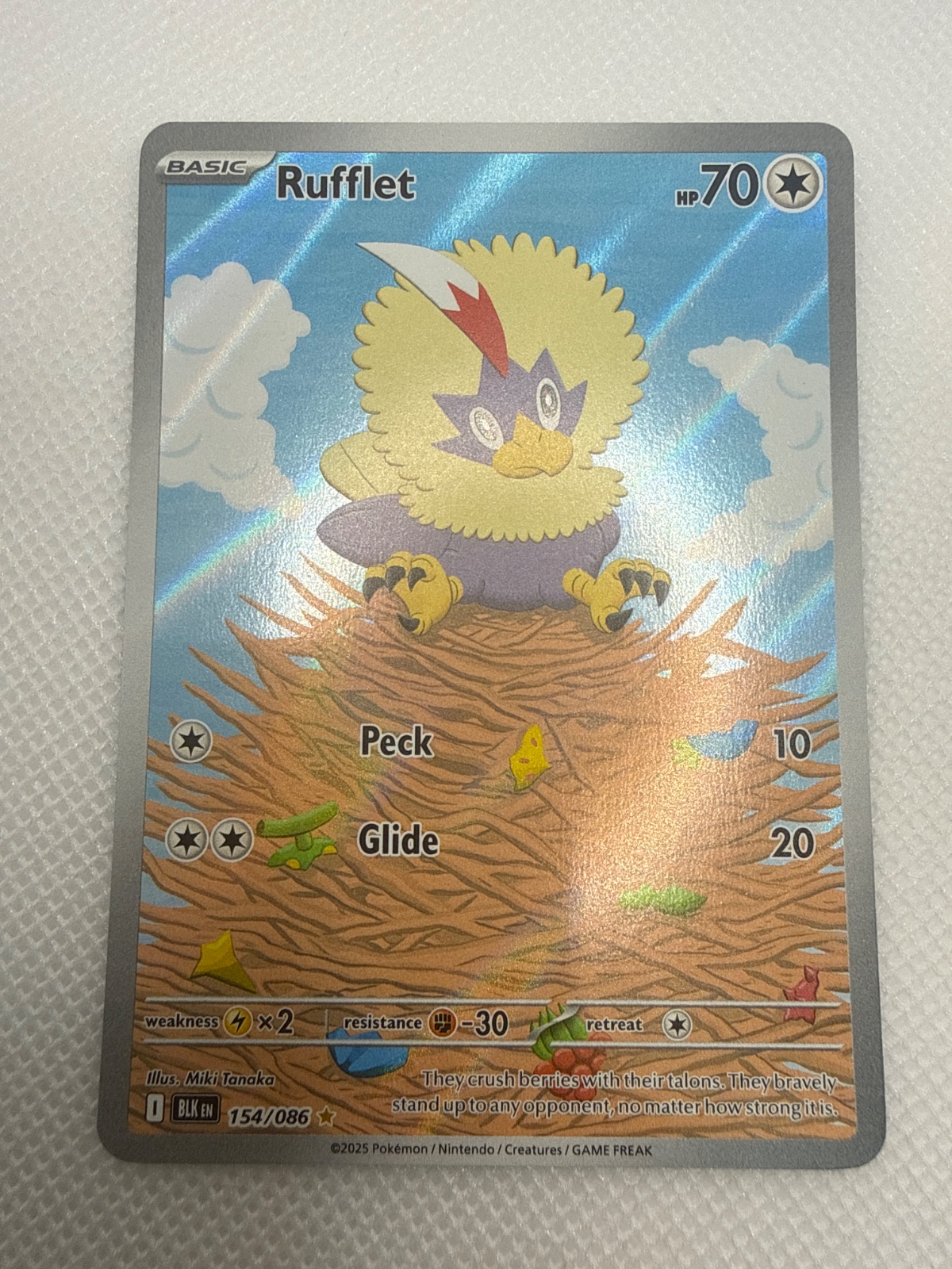 rufflet pokemon card SV11W] 076/086〈C〉Master Ball Reverse Holo 30 Retreat Cost Rufflet 148/195 - SWSH12 Silver