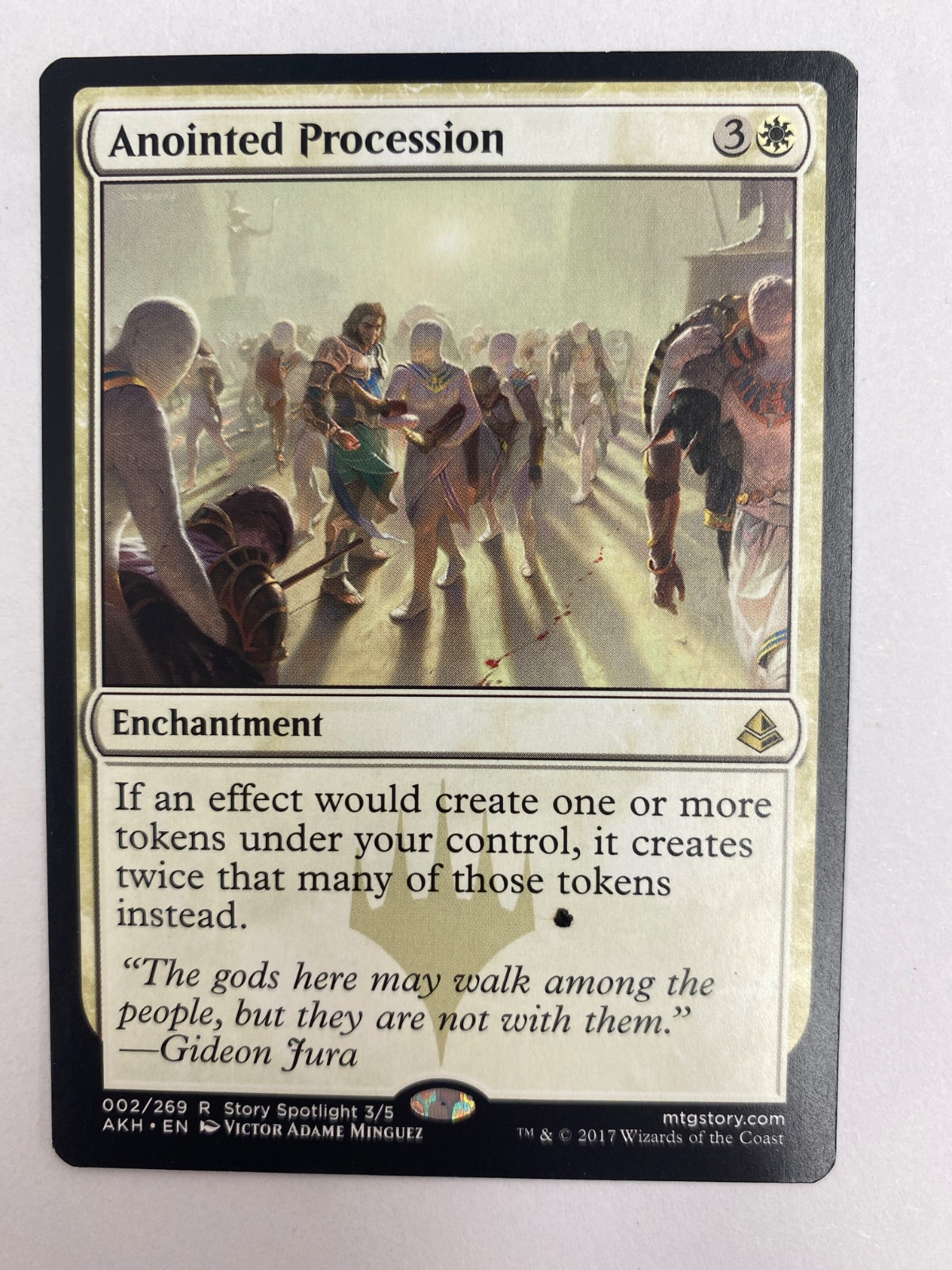 anointed procession mtg card Arcane Alterations Any images/names/text/mana symbols/set symbols that are licensed Anointed Procession